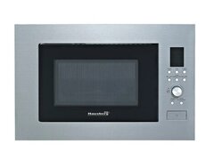 Cuptor cu microunde incorporabil Hausberg HB-8070IN, 25 l, 1400 W, Grill, Control digital, Argintiu