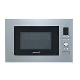 Cuptor cu microunde incorporabil Hausberg HB-8070IN, 25 l, 1400 W, Grill, Control digital, Argintiu